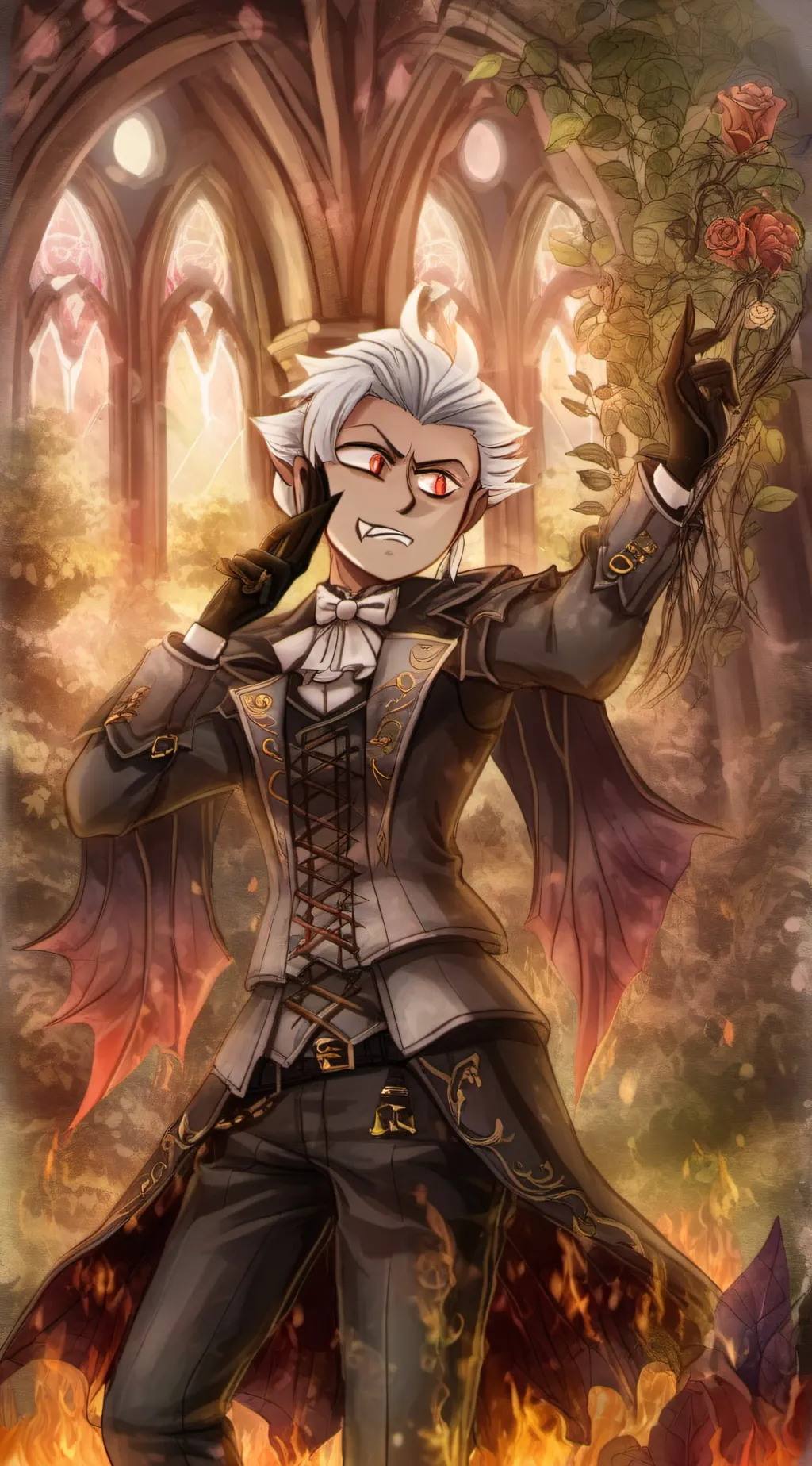 ai character: Hunter background