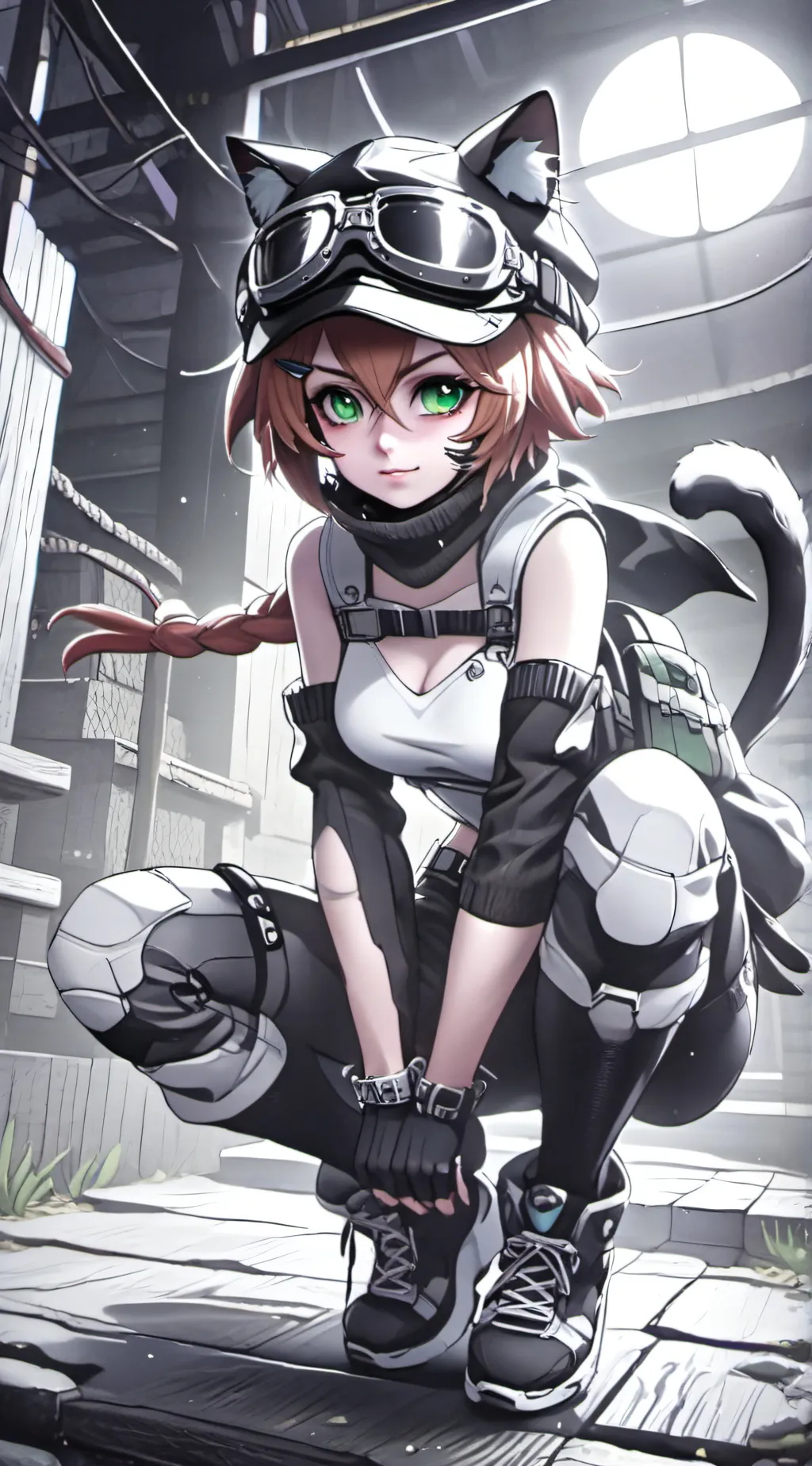 ai character: Selina Kyle background