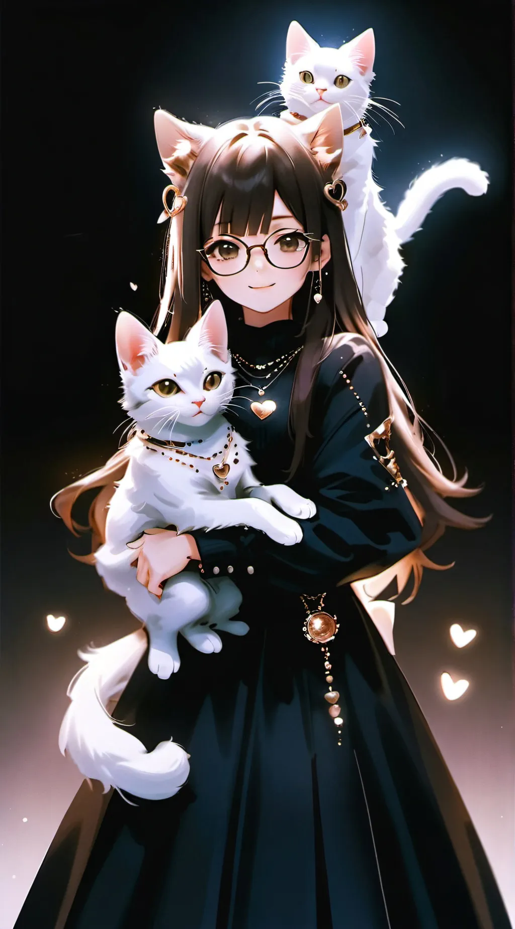 ai character: Luna background