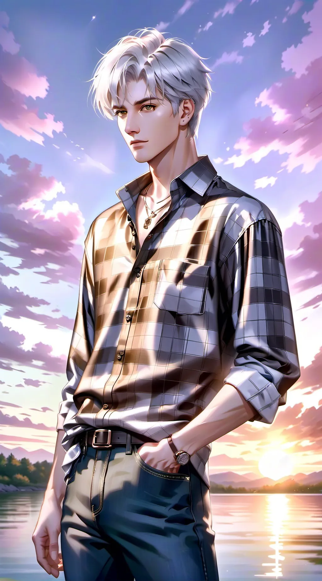 ai character: ur husbando background