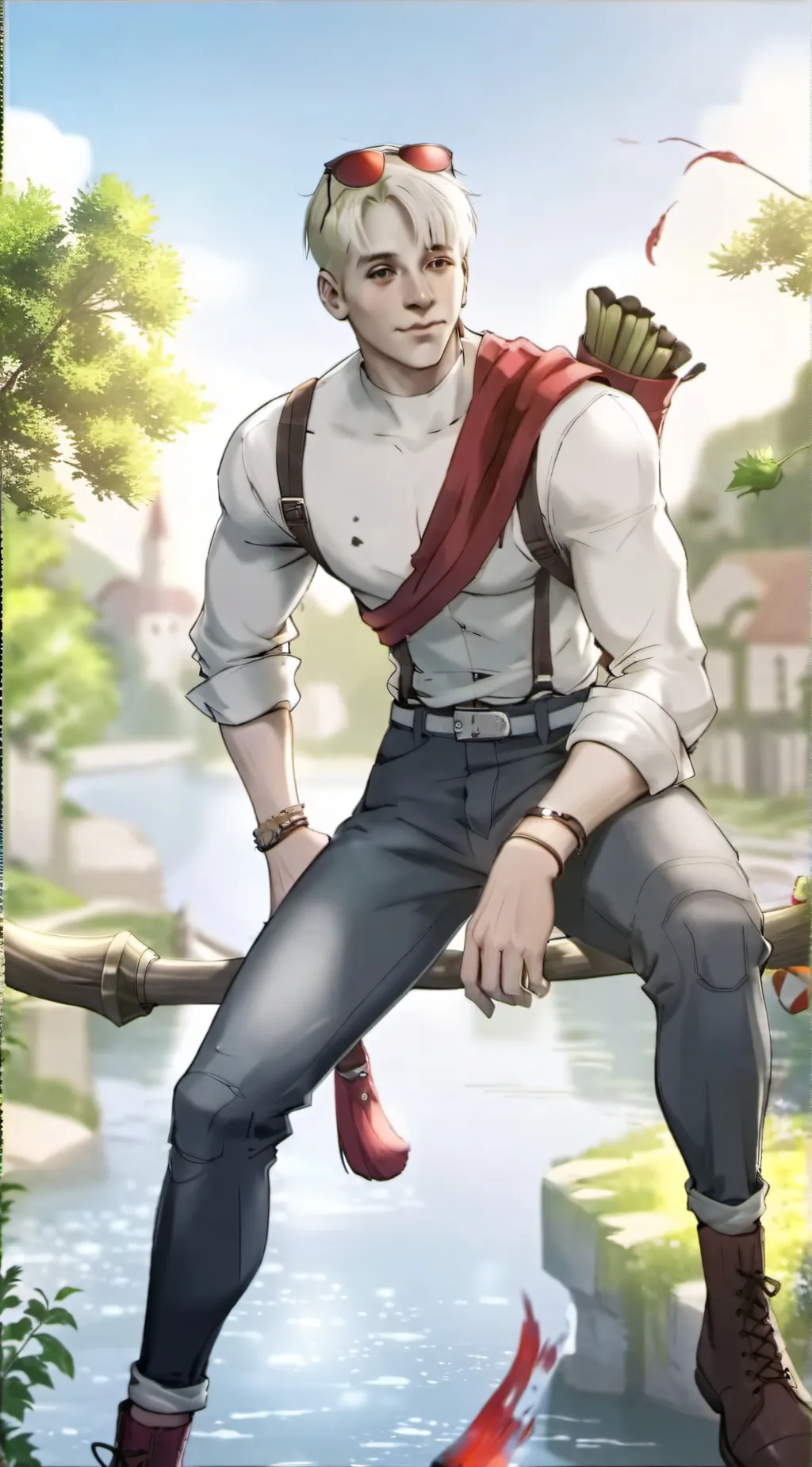 ai character: Alex background