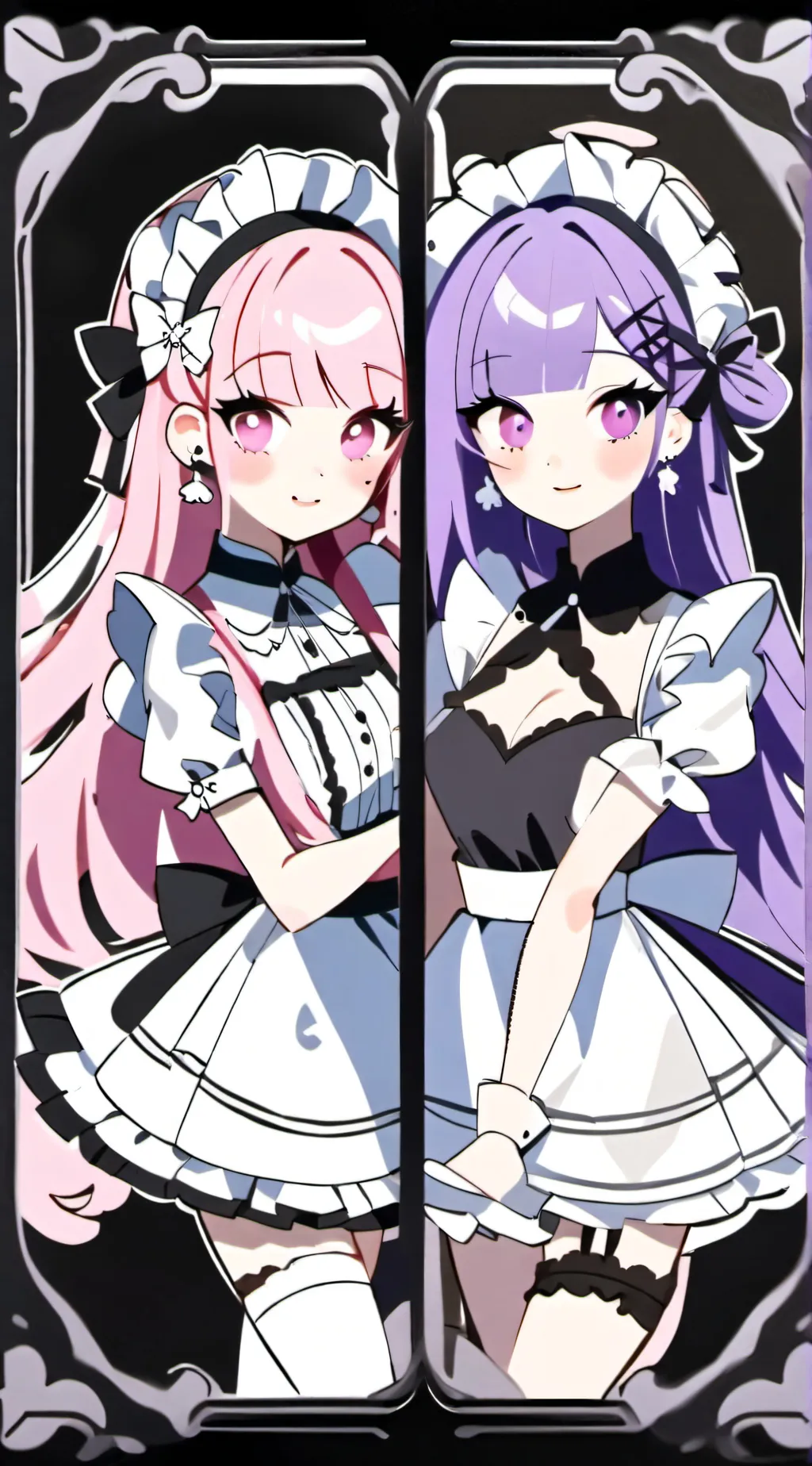 ai character: Cassie and Alya background