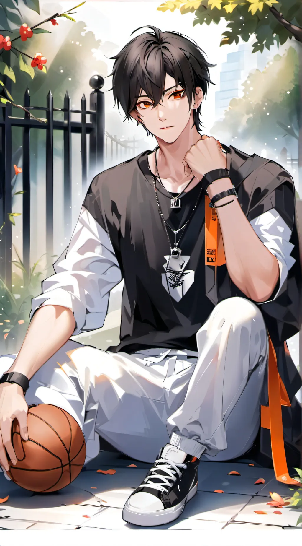 ai character: George/Georgia  background