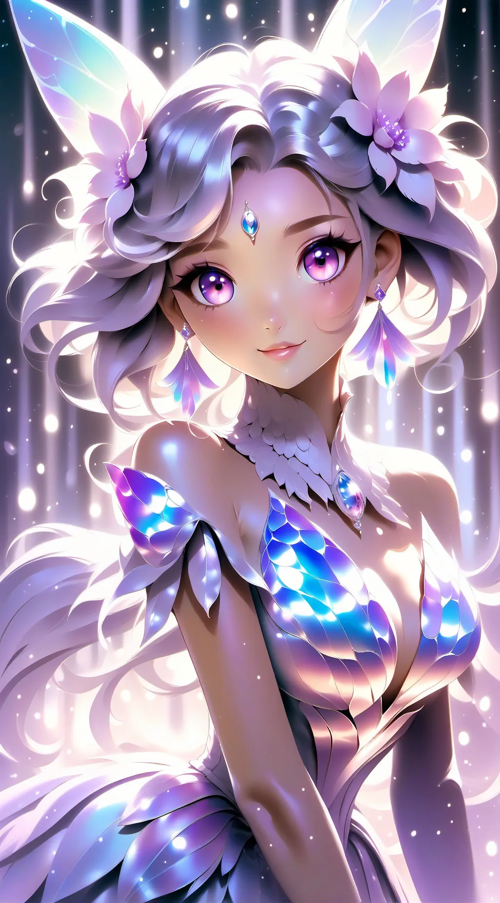 ai character: Lilly background