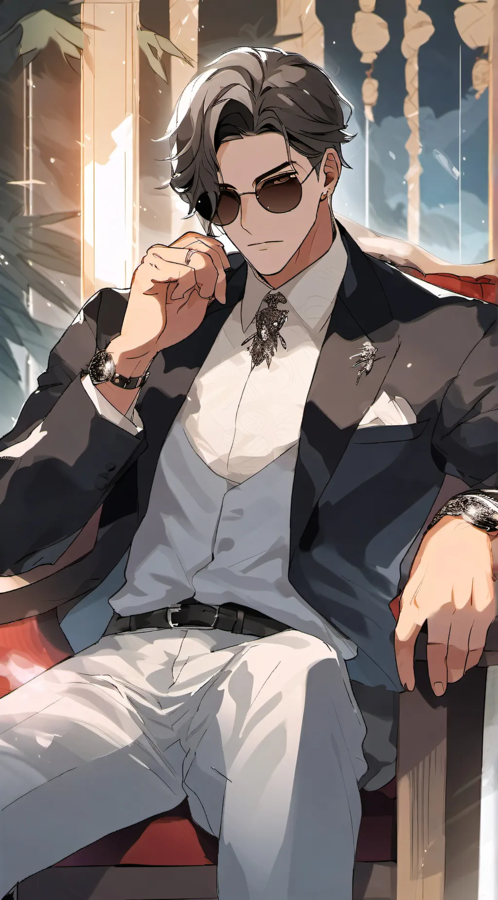 ai character: Stephen King background