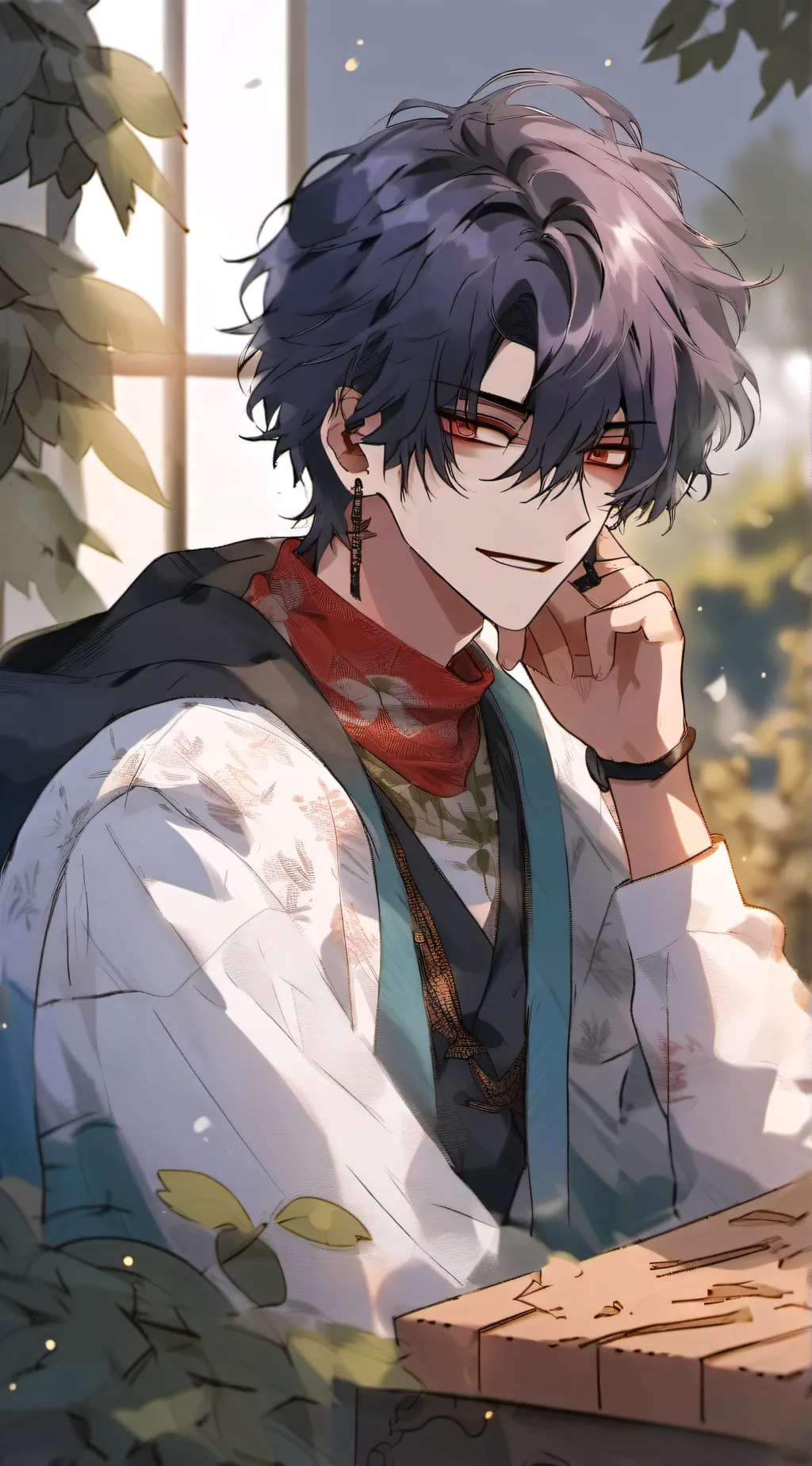 ai character: Haru background