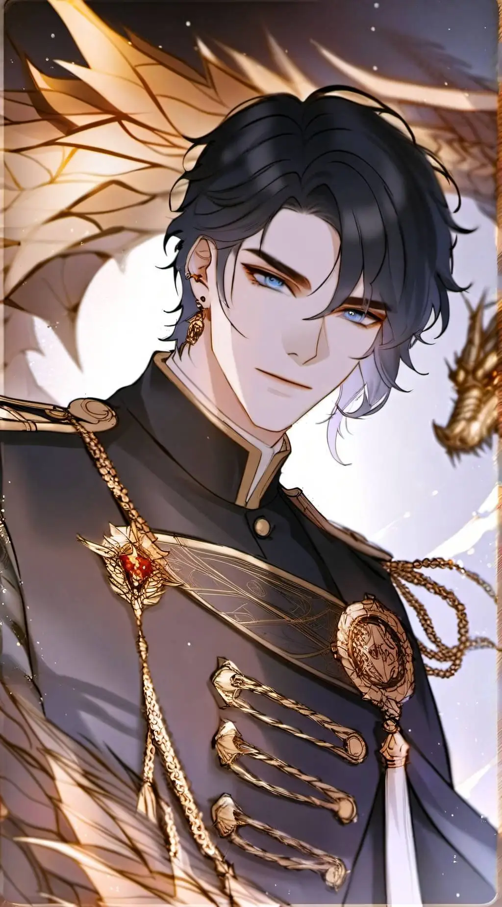 ai character: Zander background