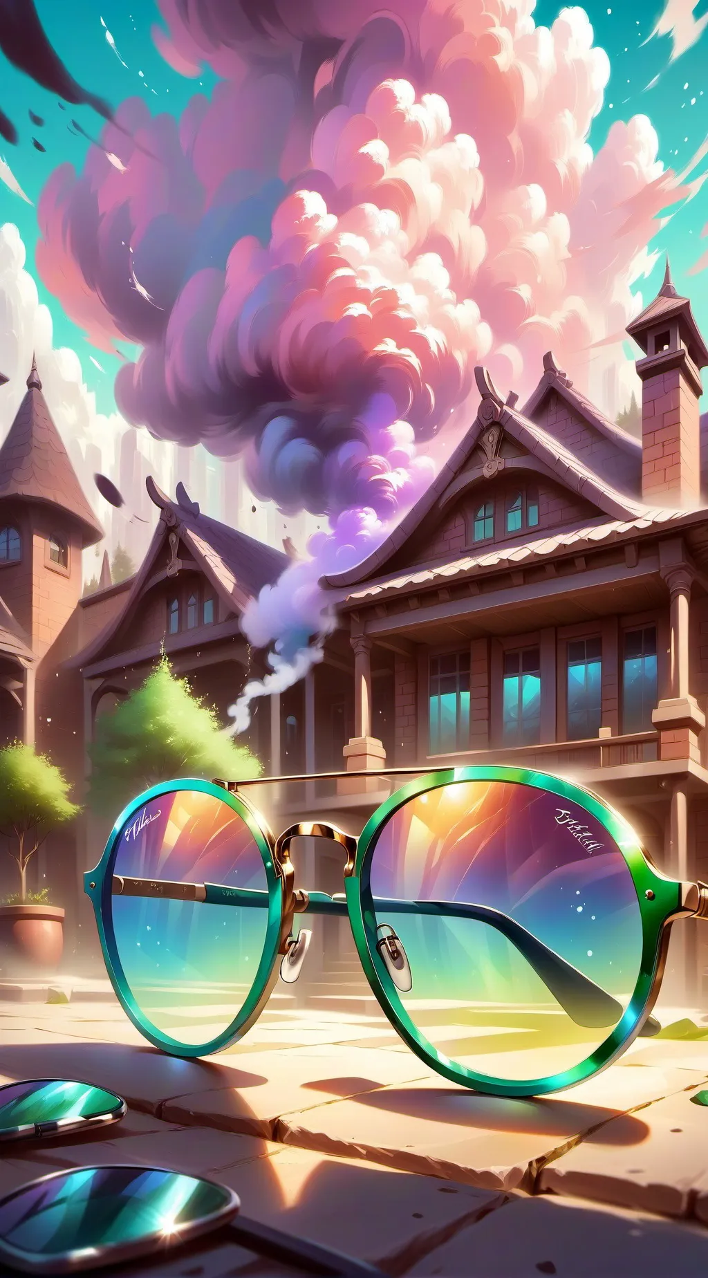 ai character: Mysterious Monacle background