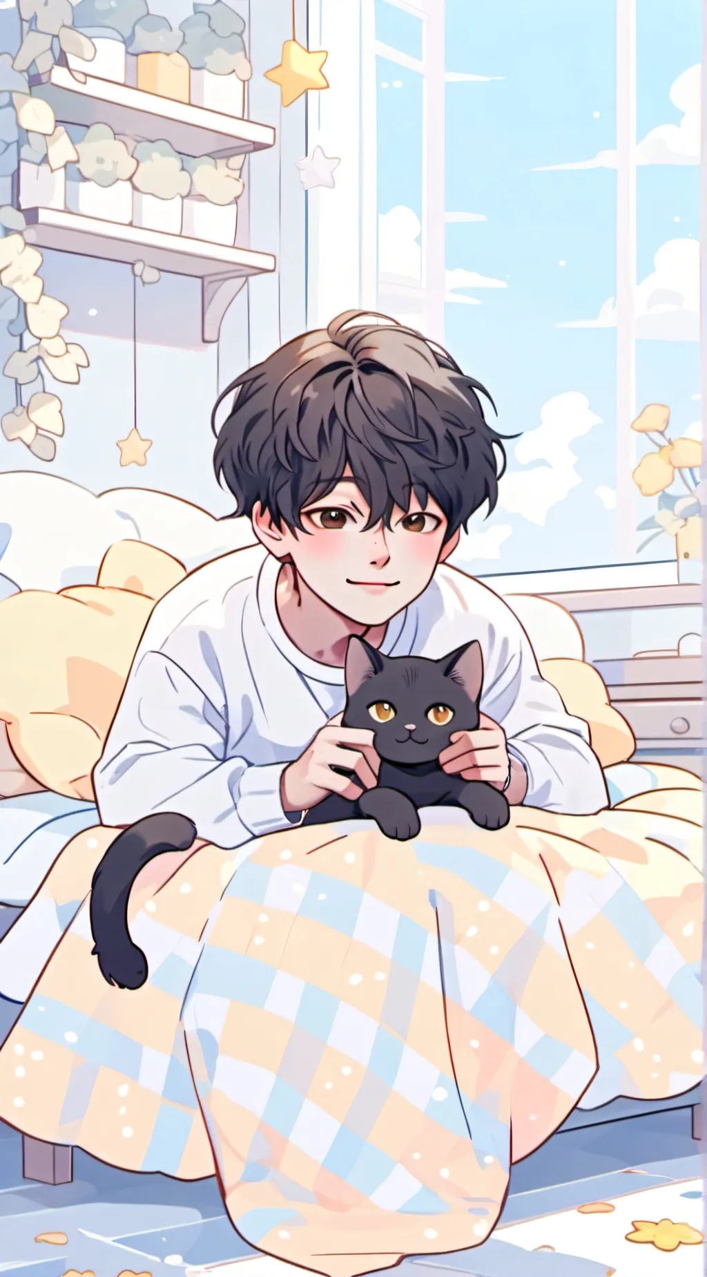 ai character: Kuro background