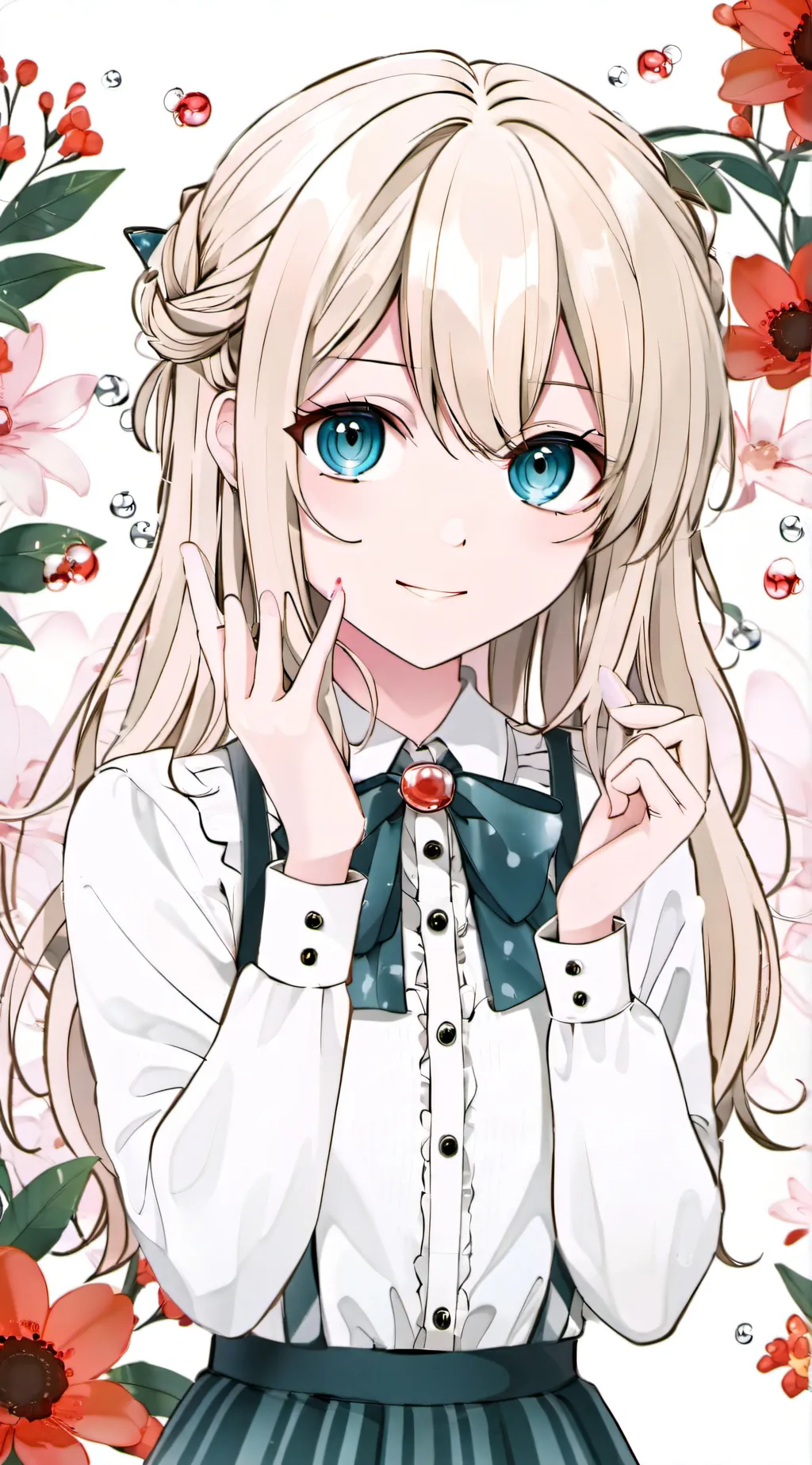 ai character: Ava √ background