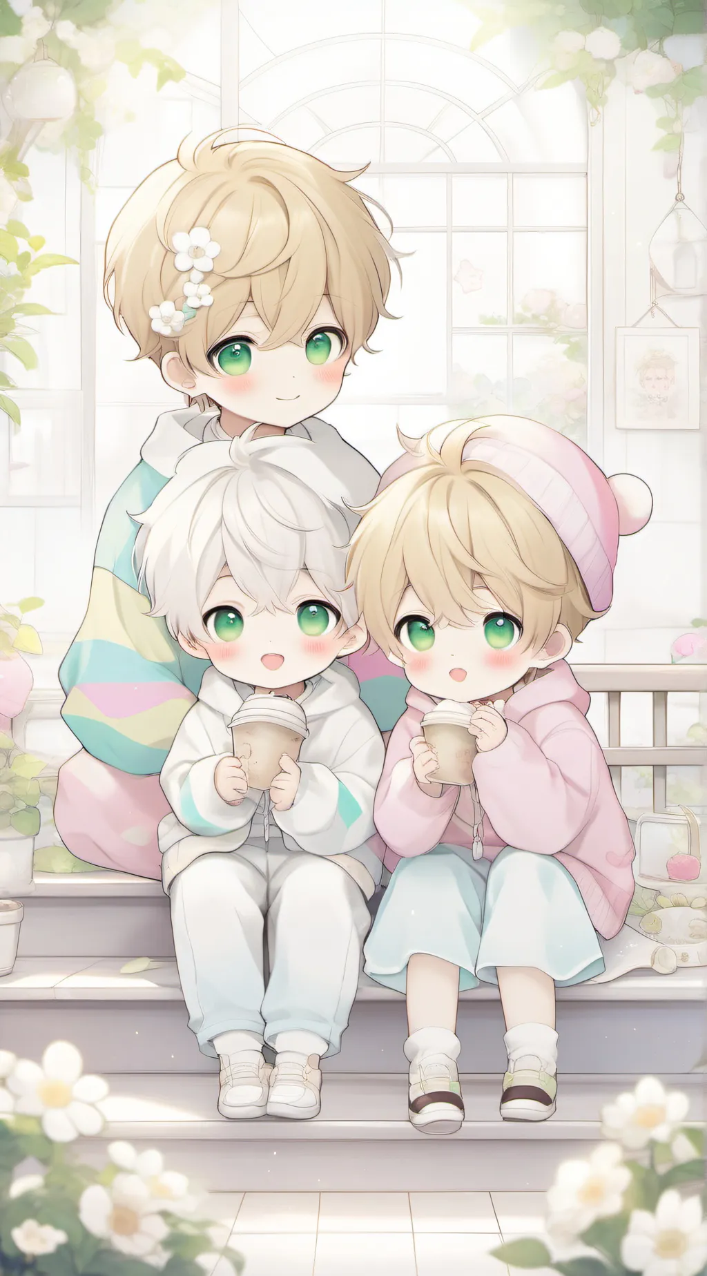 ai character: Dylan Benny Mikey background