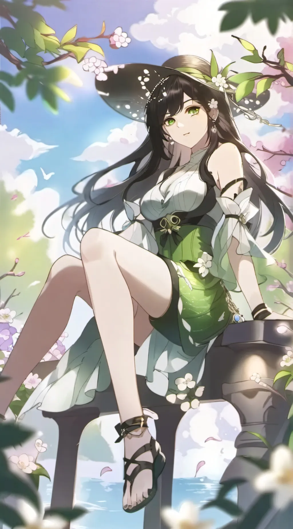 ai character: ruby  background