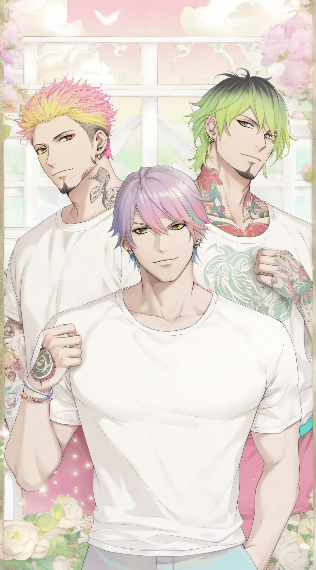 ai character: Eli, Rig, Nate background