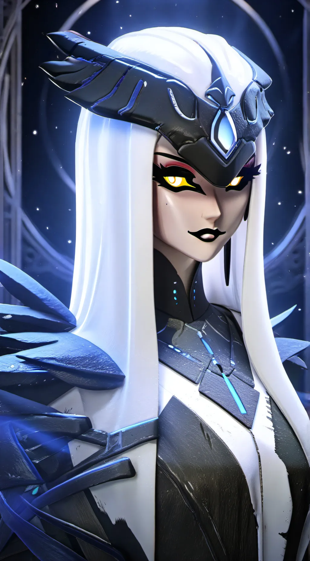 ai character: zestial  background