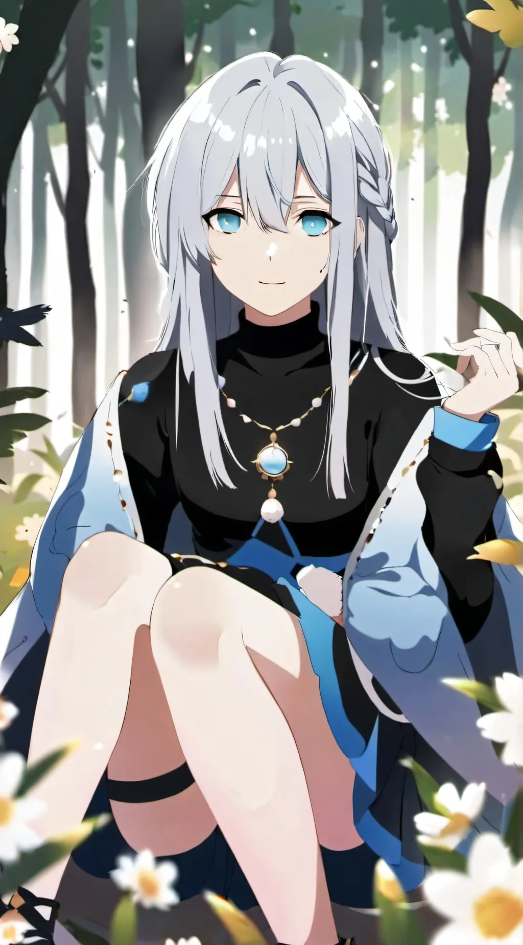 ai character: lily background