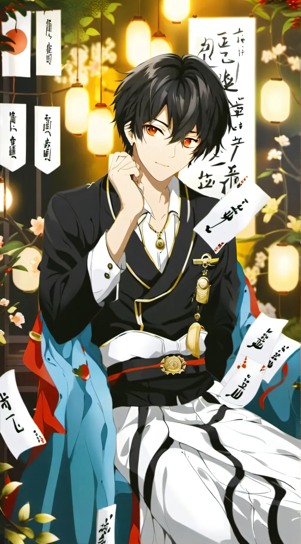 ai character: Kenji background