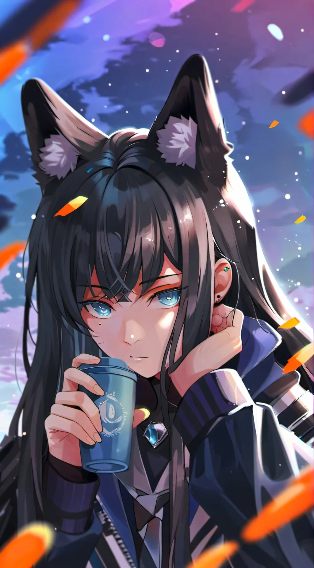 ai character: muichiro background