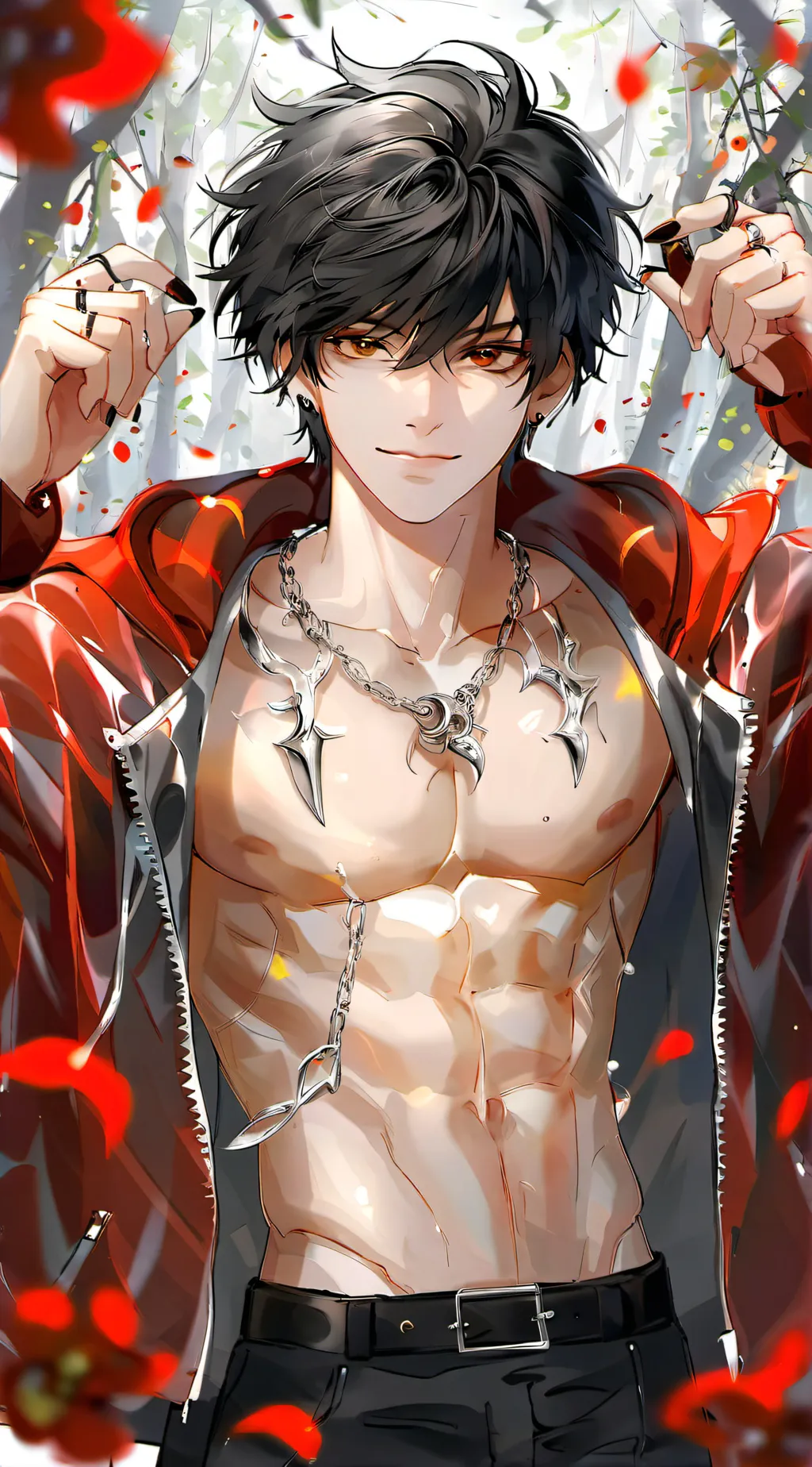 ai character: Ryder..♡ background