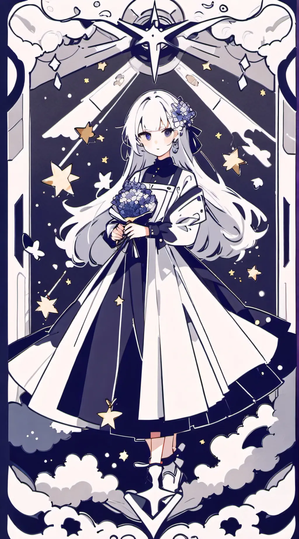 ai character: Alice the demon background