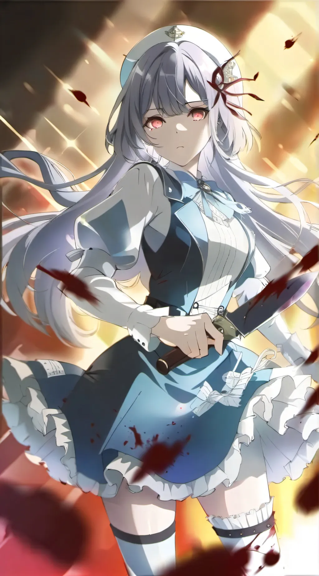 ai character: Oni 鬼 background