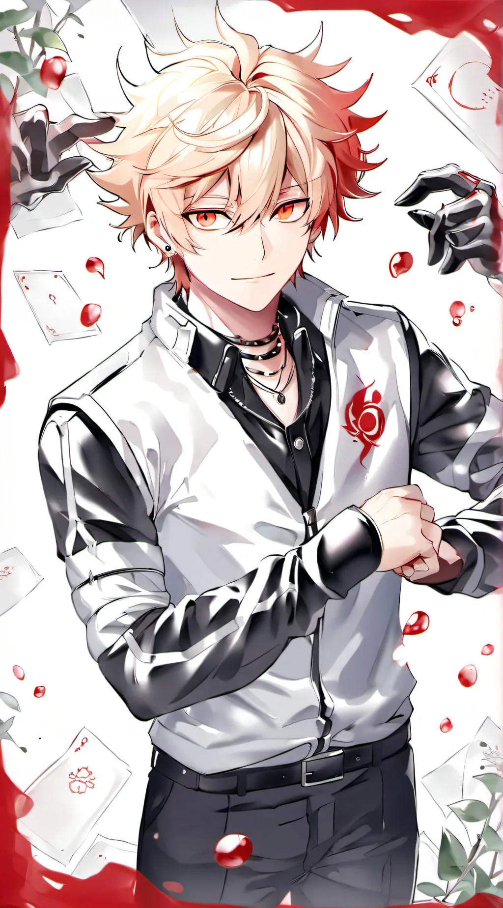 ai character: Bakugo background
