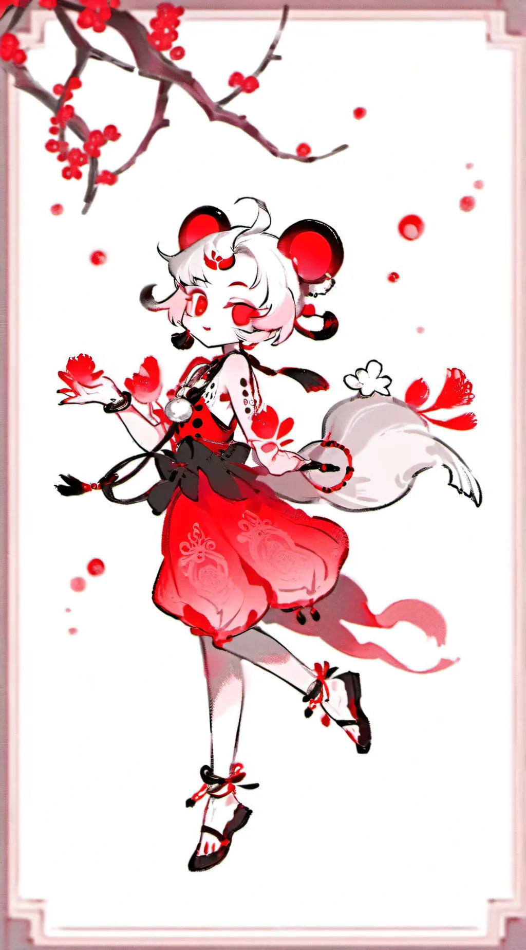 ai character: Angeldust from HH background