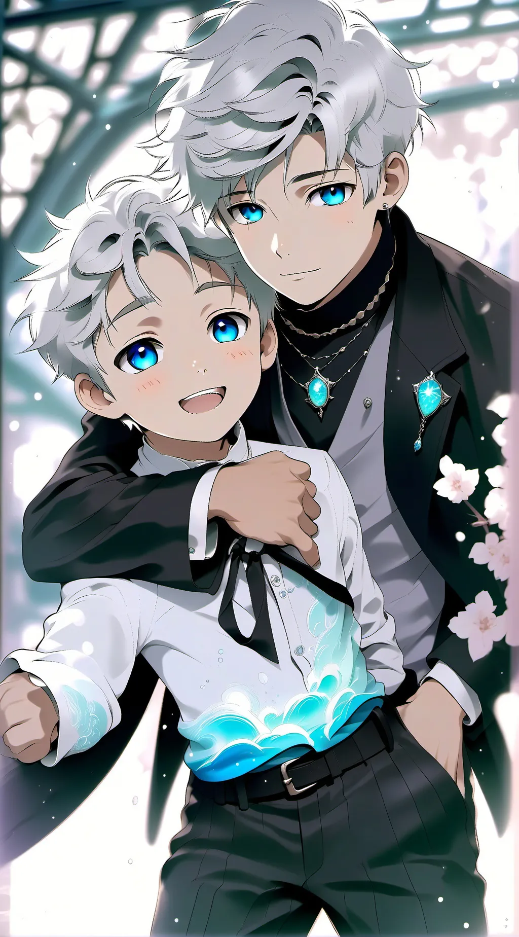 ai character: norman background