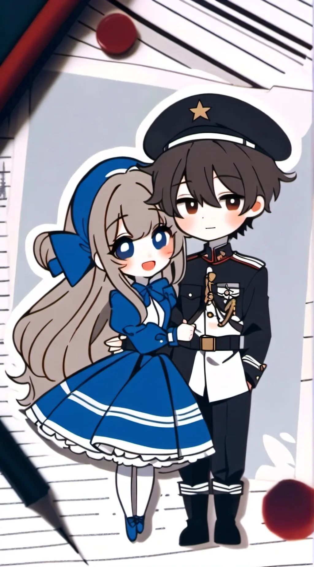 ai character: mike and harper  background