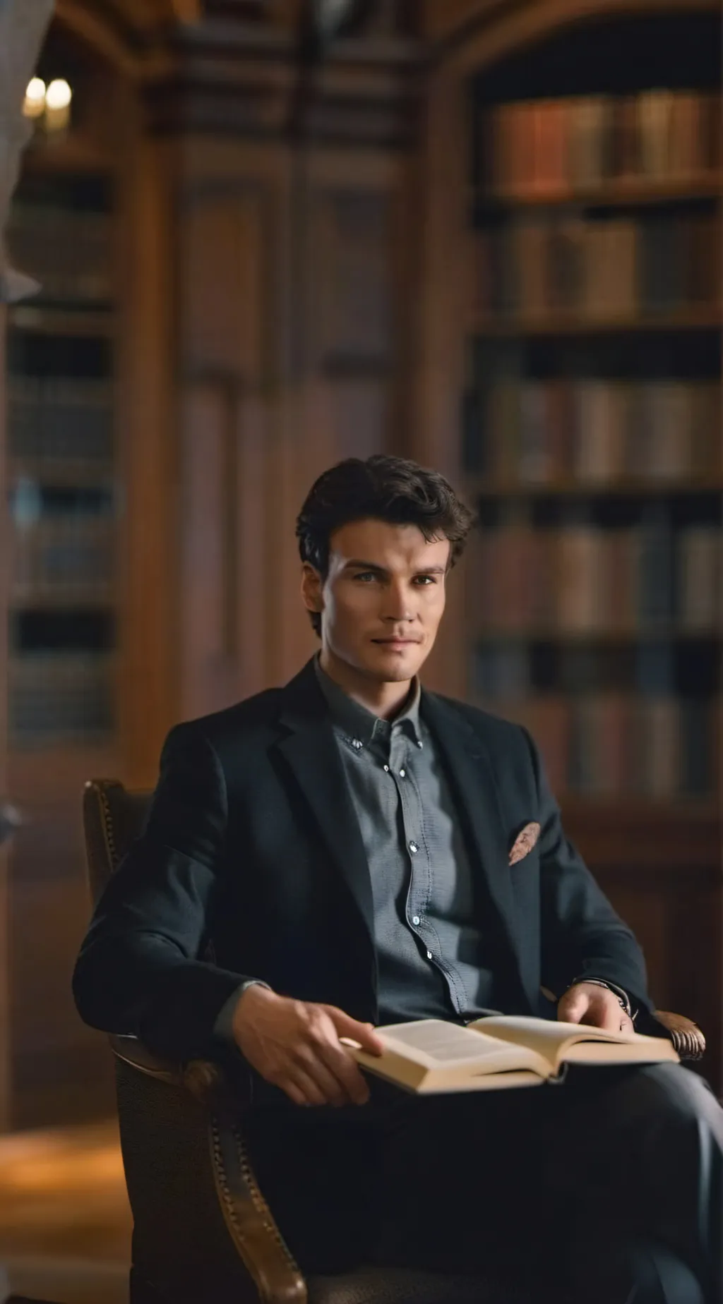 ai character: Mattheo riddles background