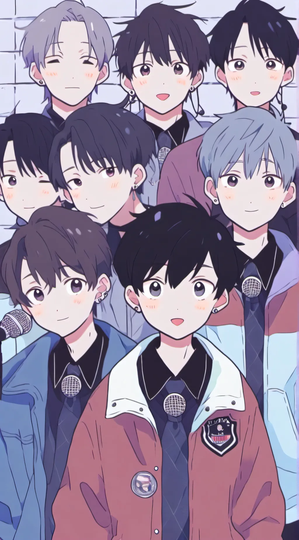 ai character: bts background