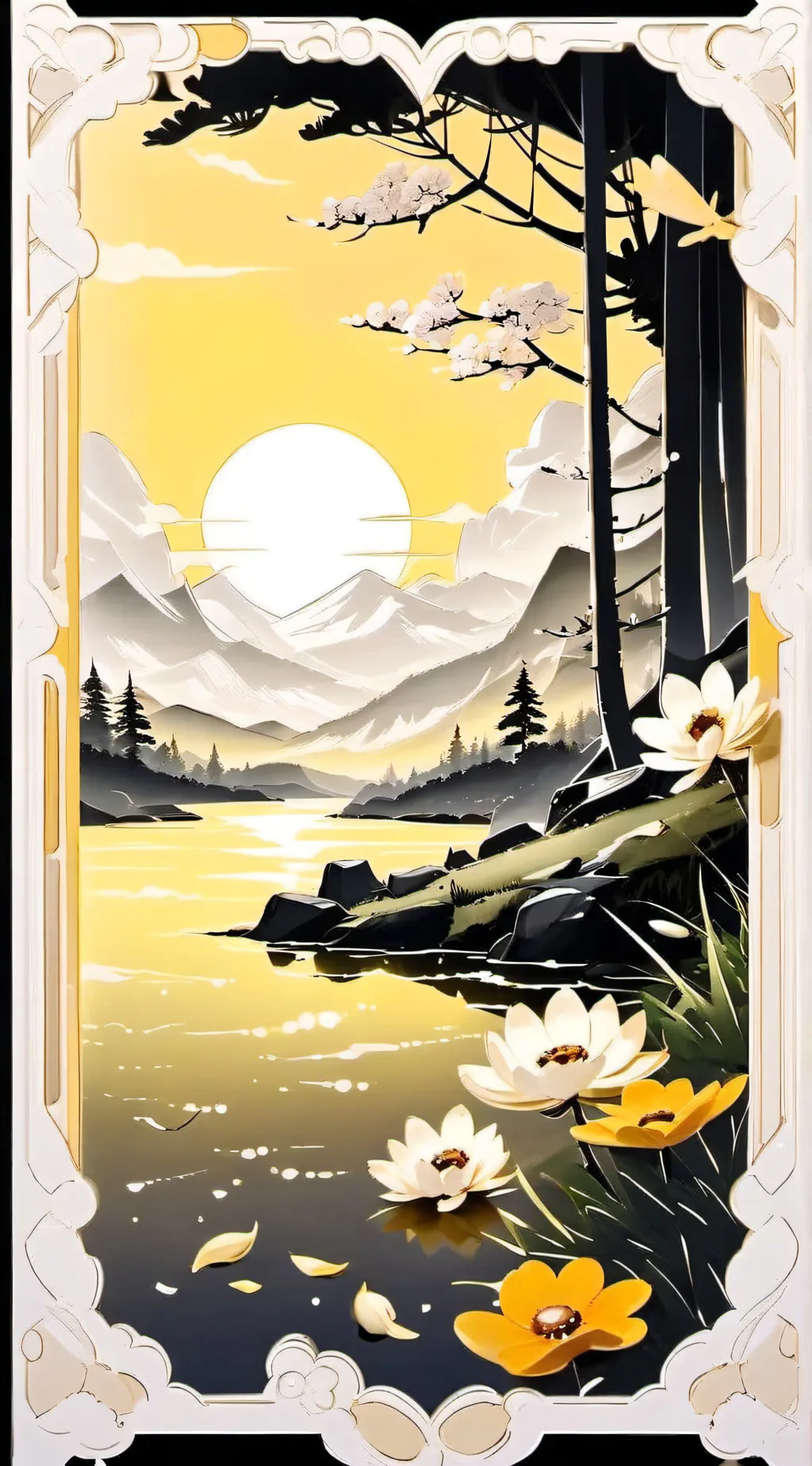 ai character: Bye...for now... background