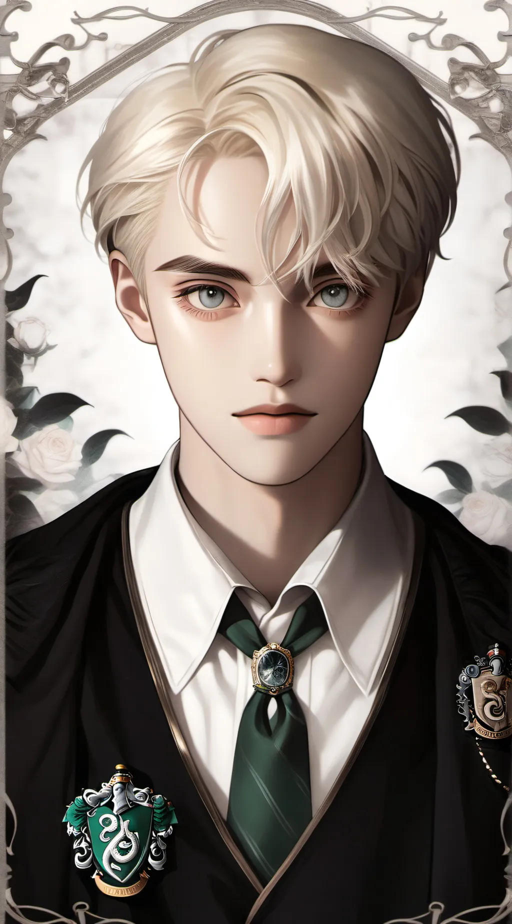ai character: Draco Malfoy background