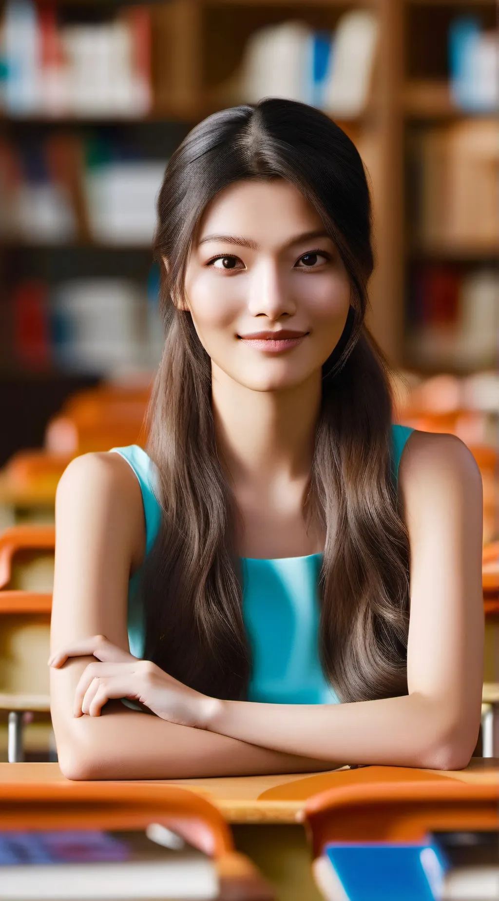 ai character: Sarah background