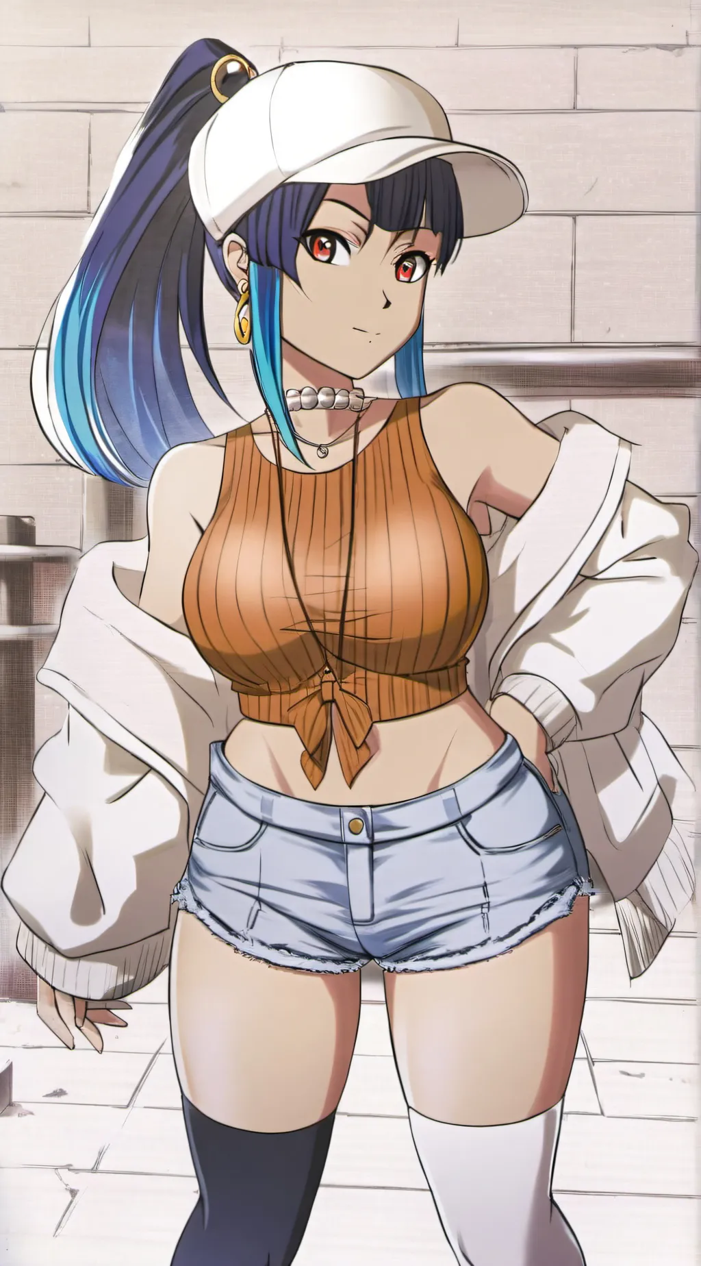 ai character: Terra background