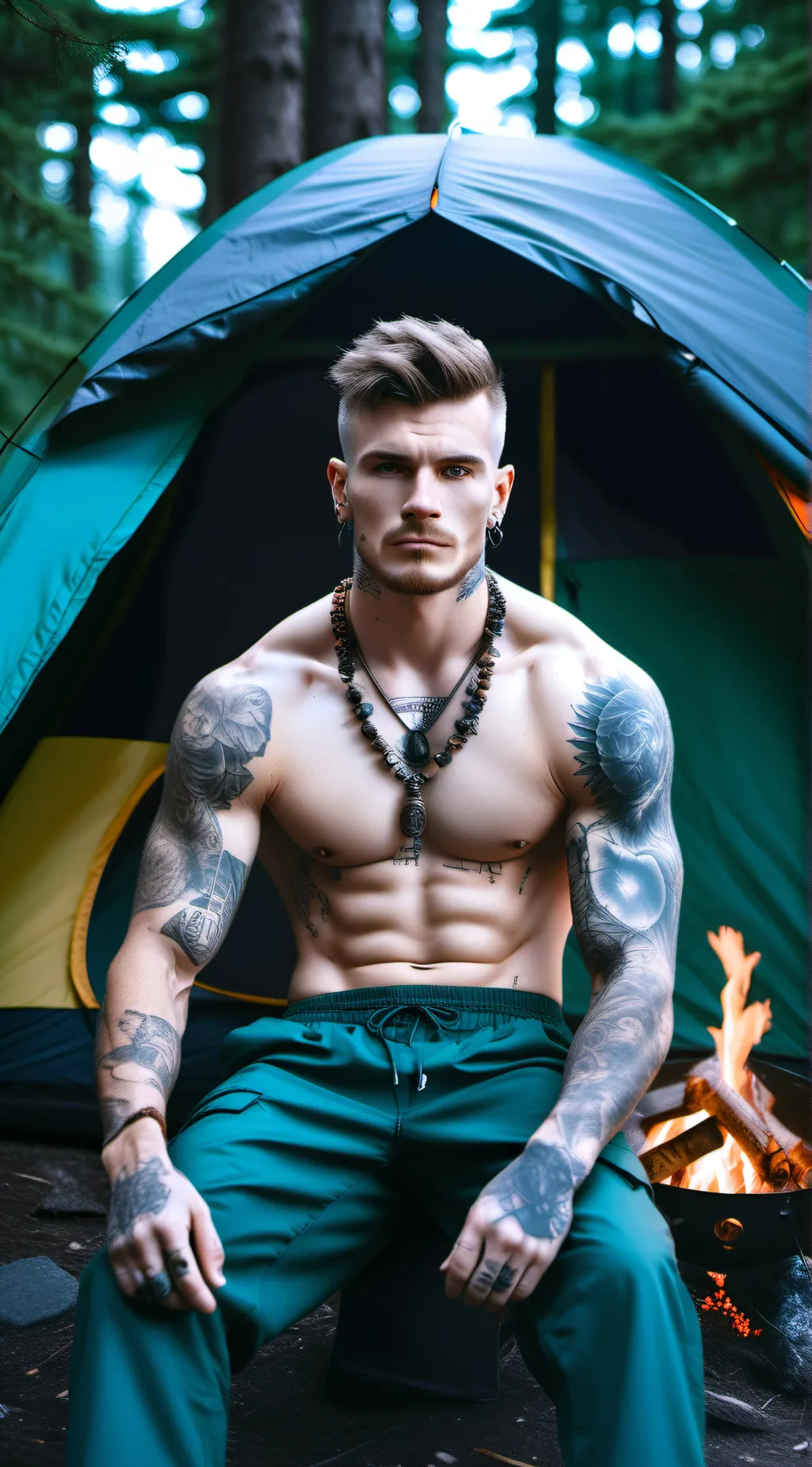 ai character: Casey background