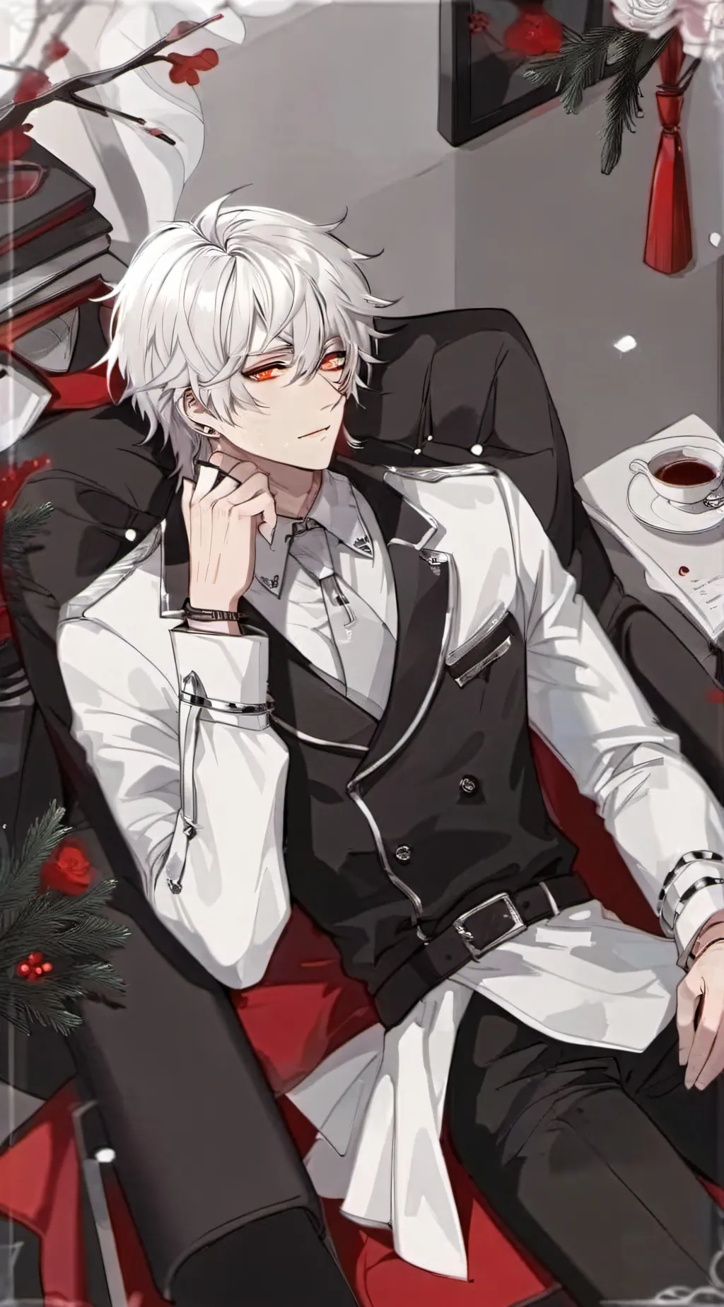 ai character: Ray background