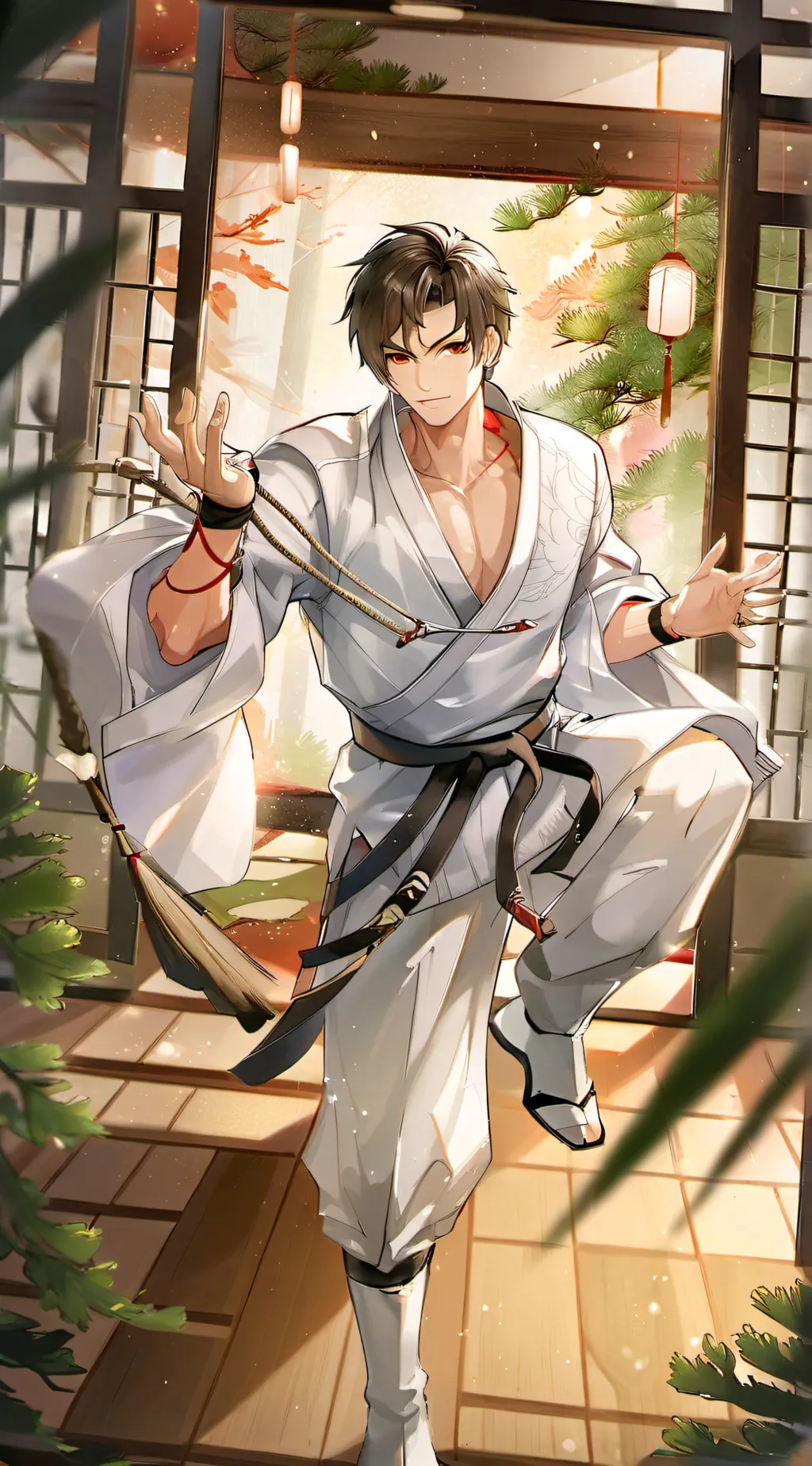 ai character: Kael background