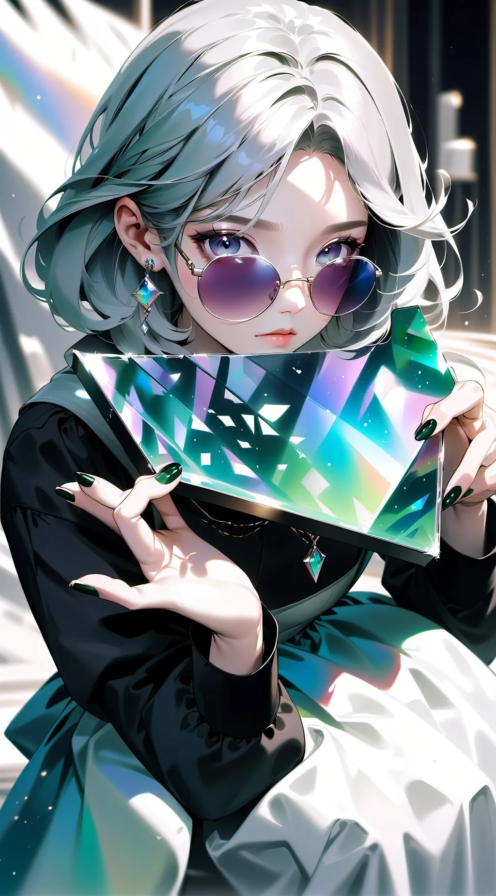 ai character: kisses background