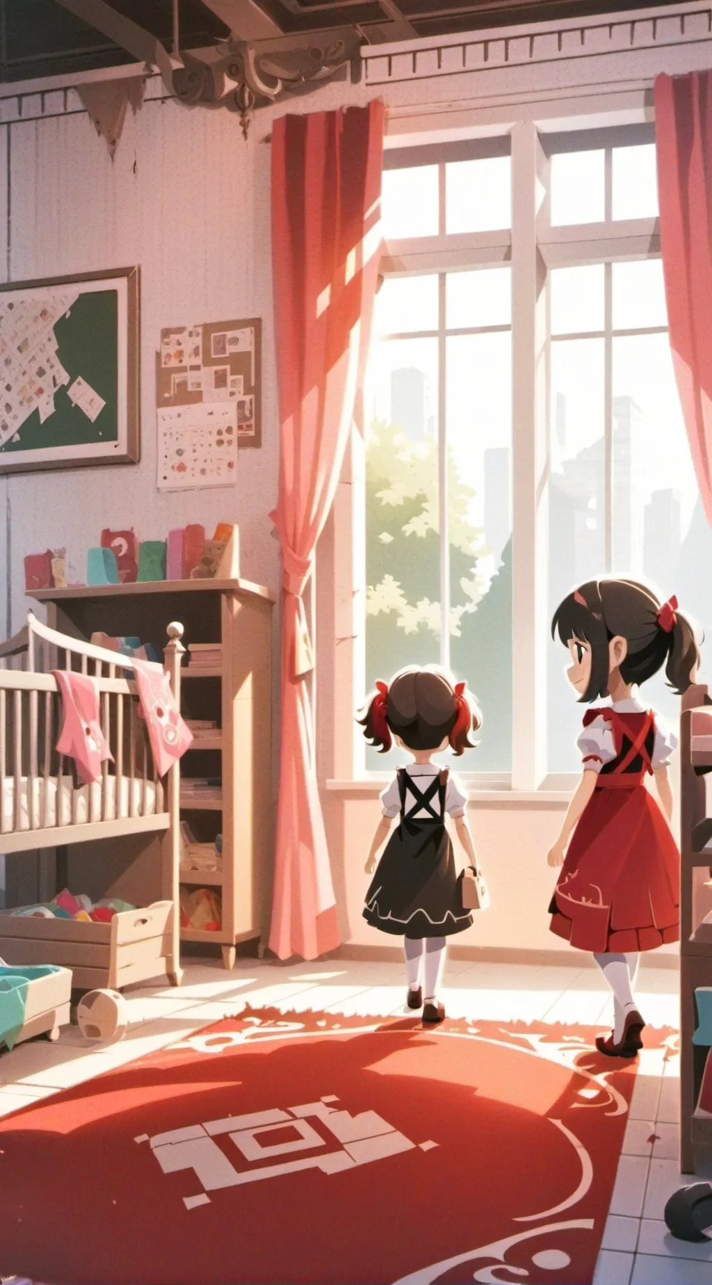 ai character: daycare  background