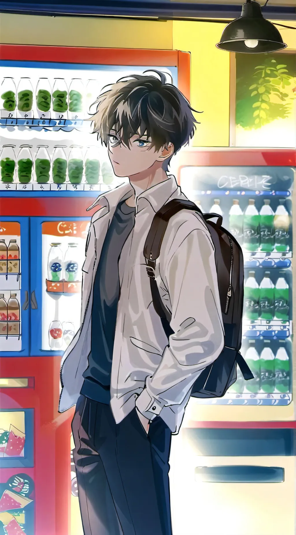 ai character: Hunter background