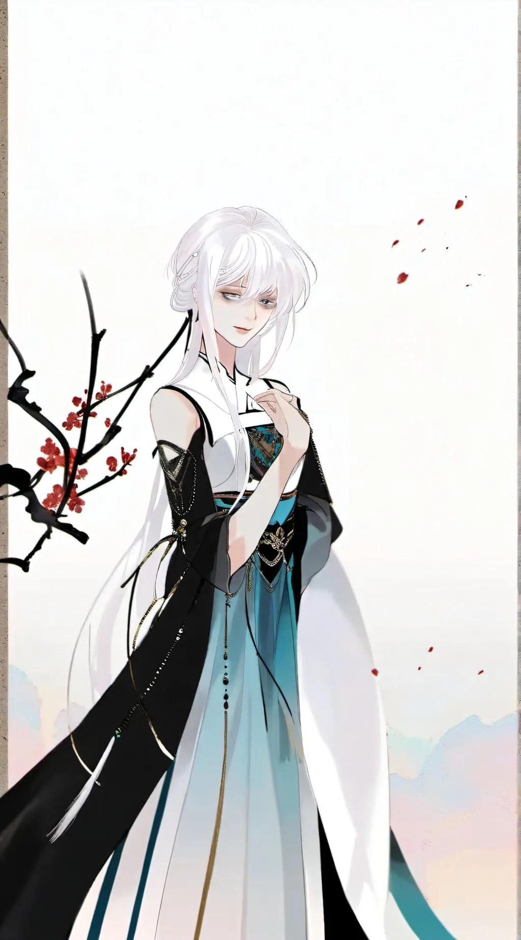 ai character: K × Y/N background