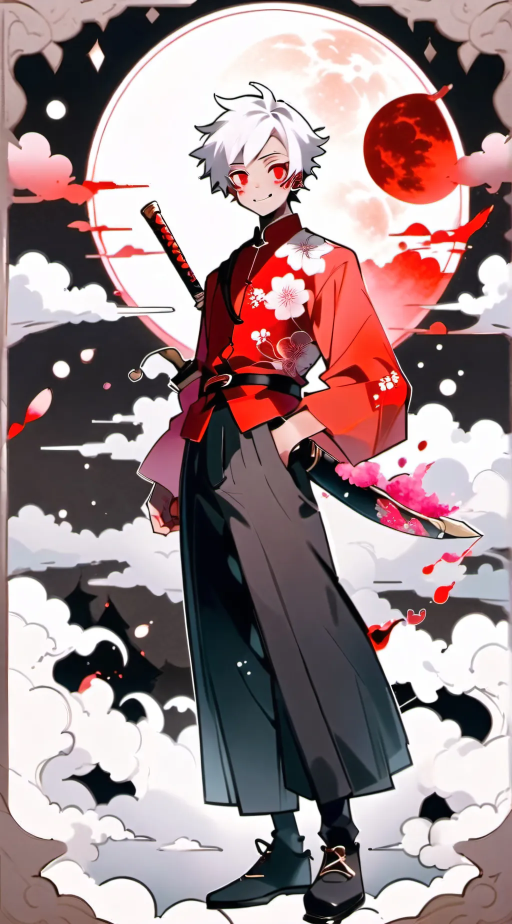 ai character: Bloodmoon background