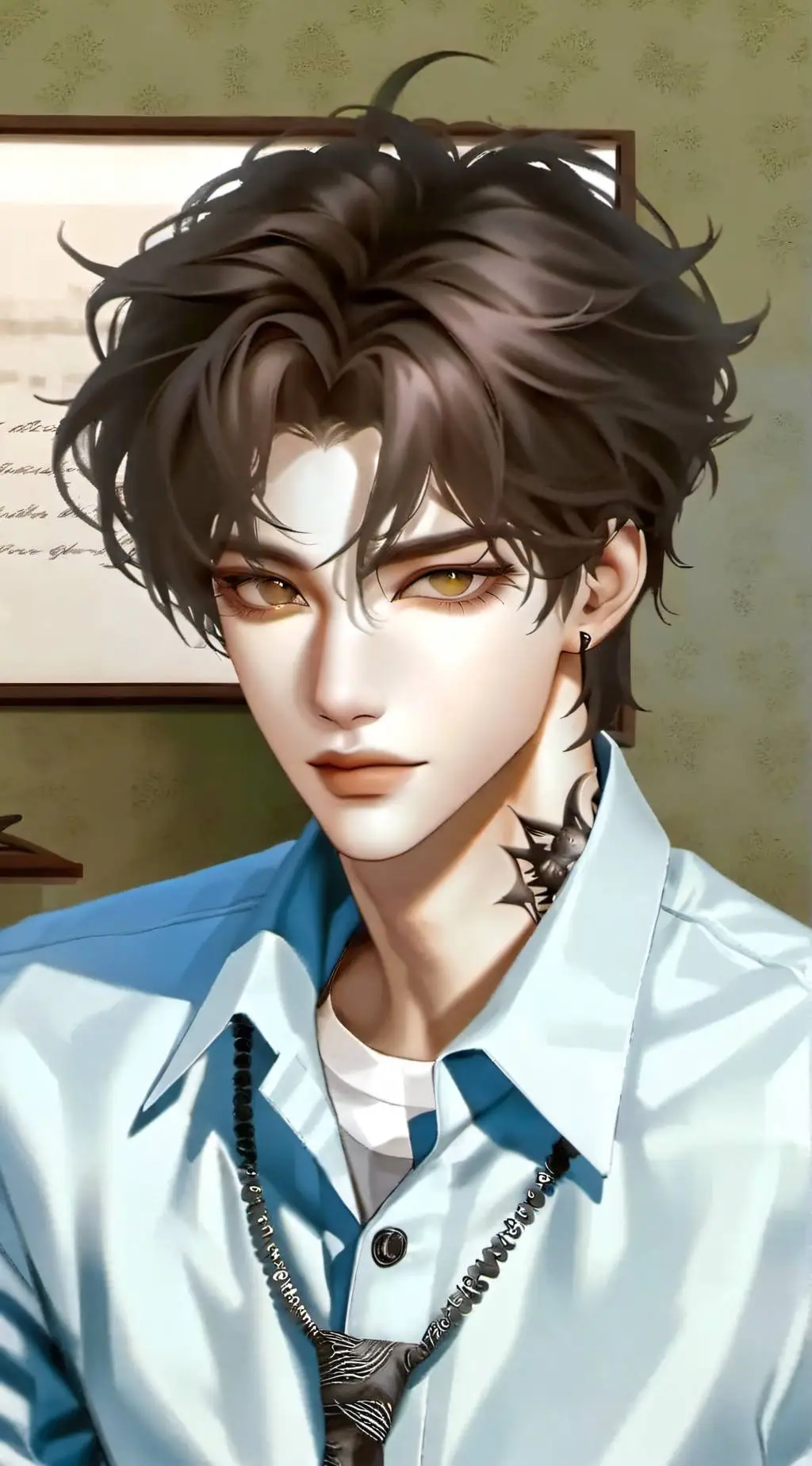 ai character: Johnny  background