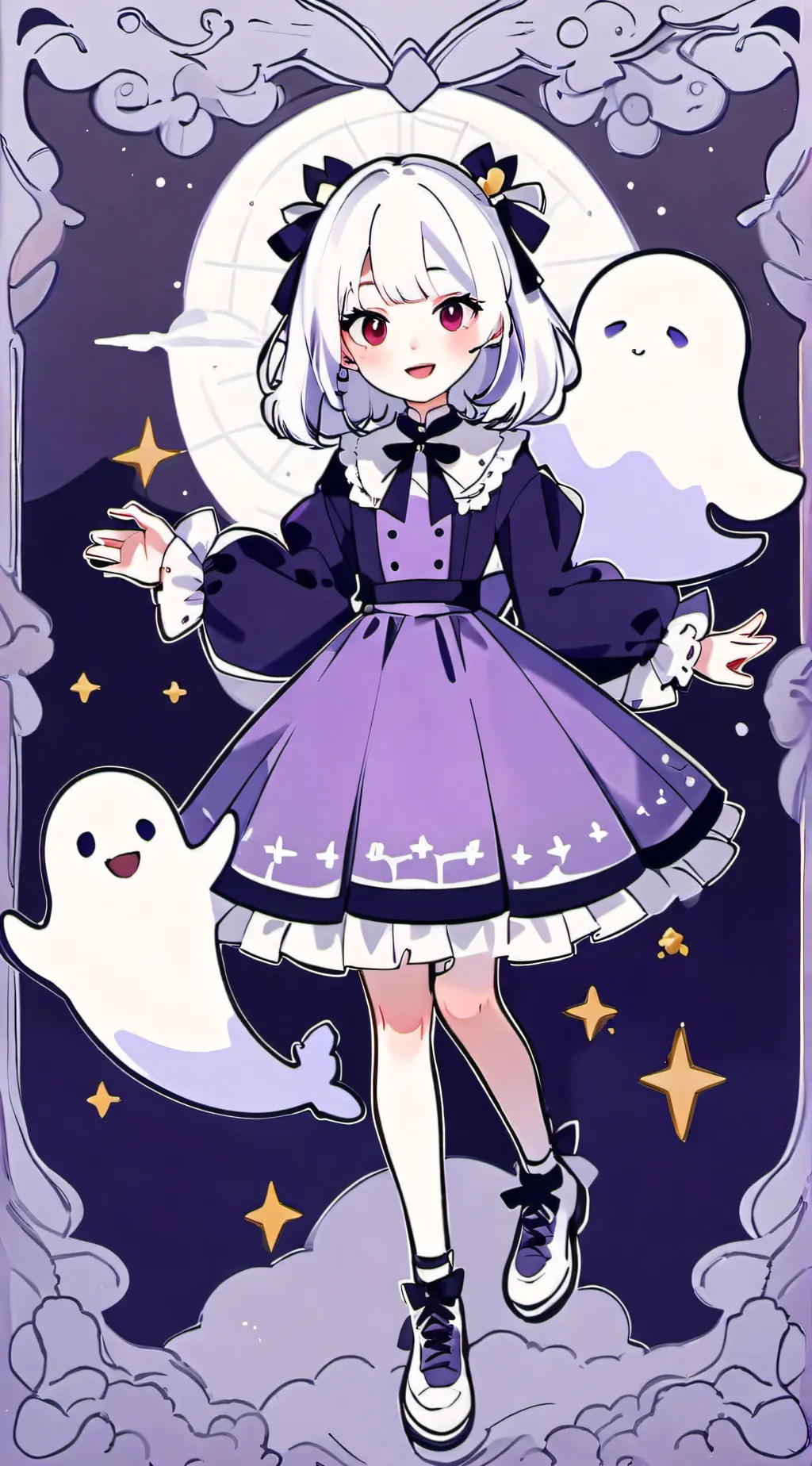 ai character: lily background