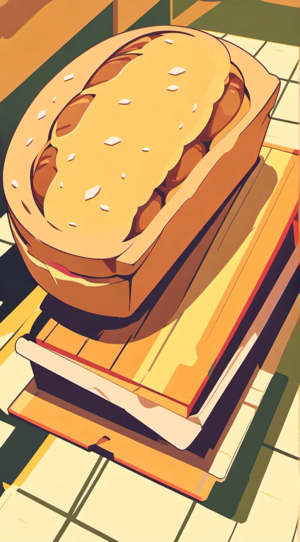 ai character: BREAD SONG background