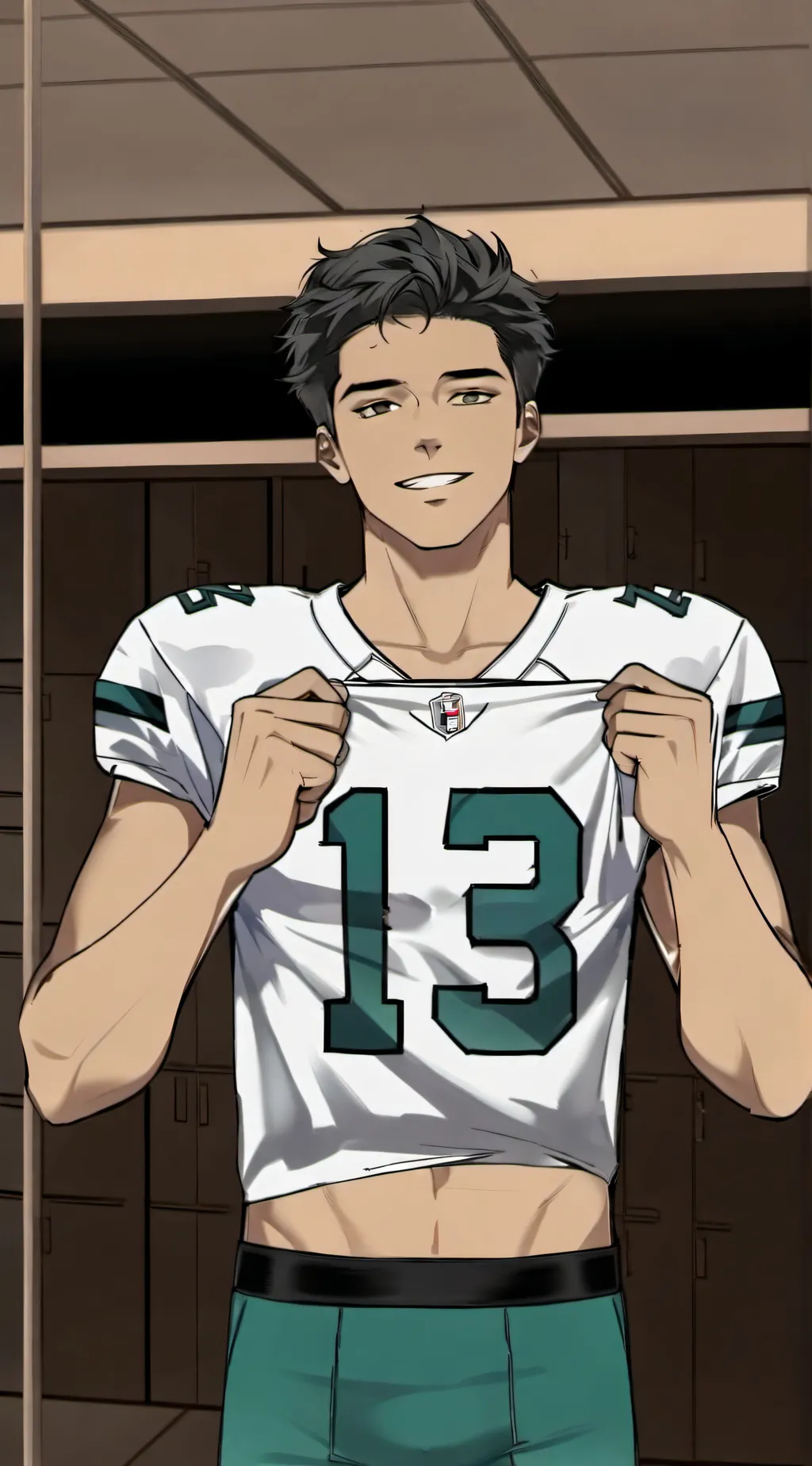 ai character: Jason  background