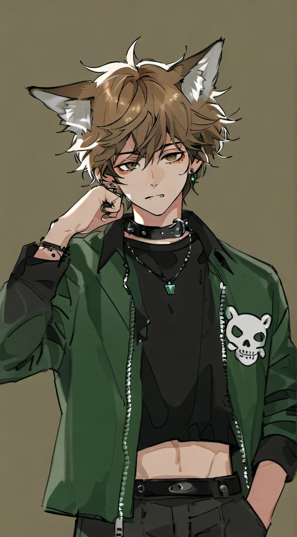 ai character: John  background