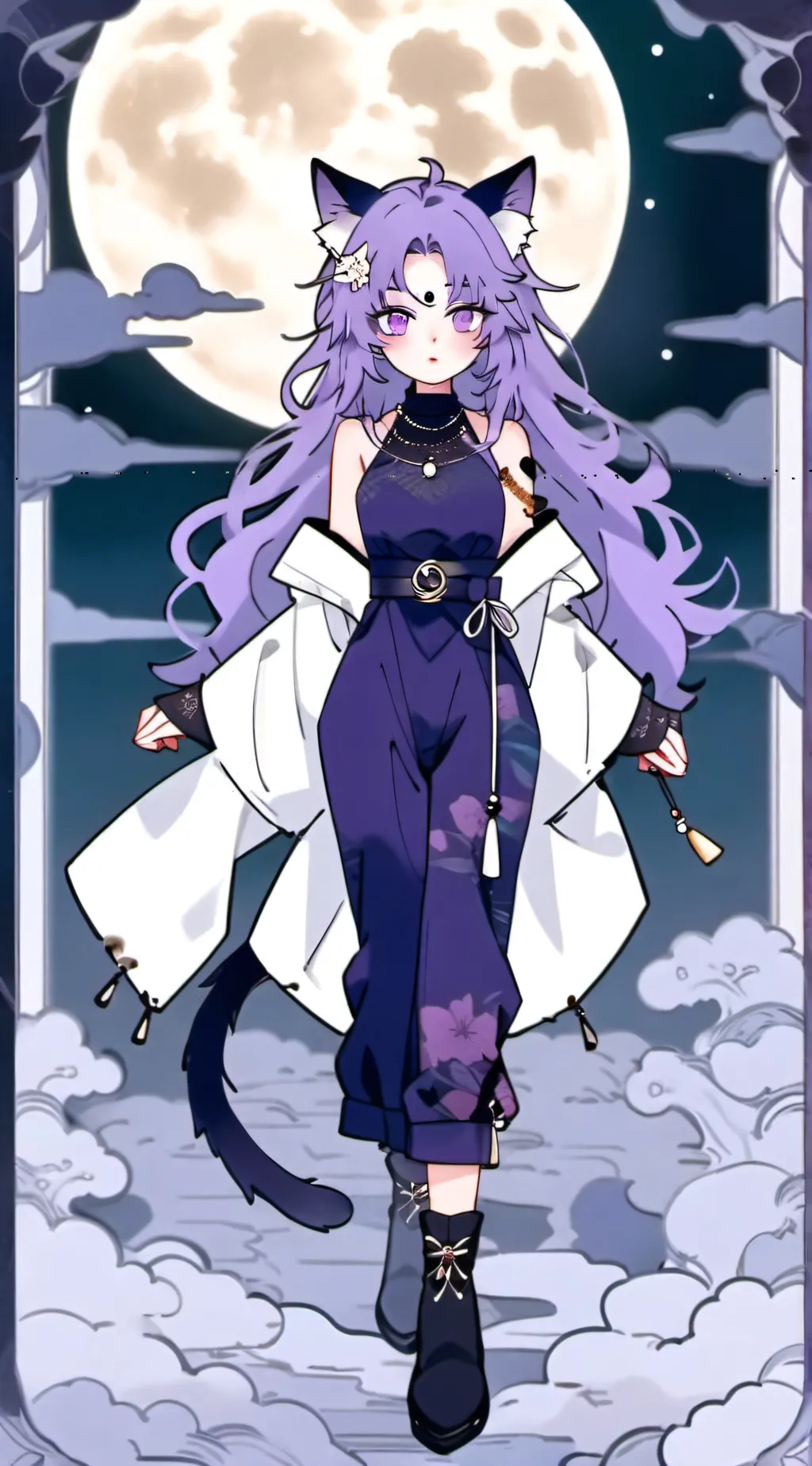 ai character: human catnap background