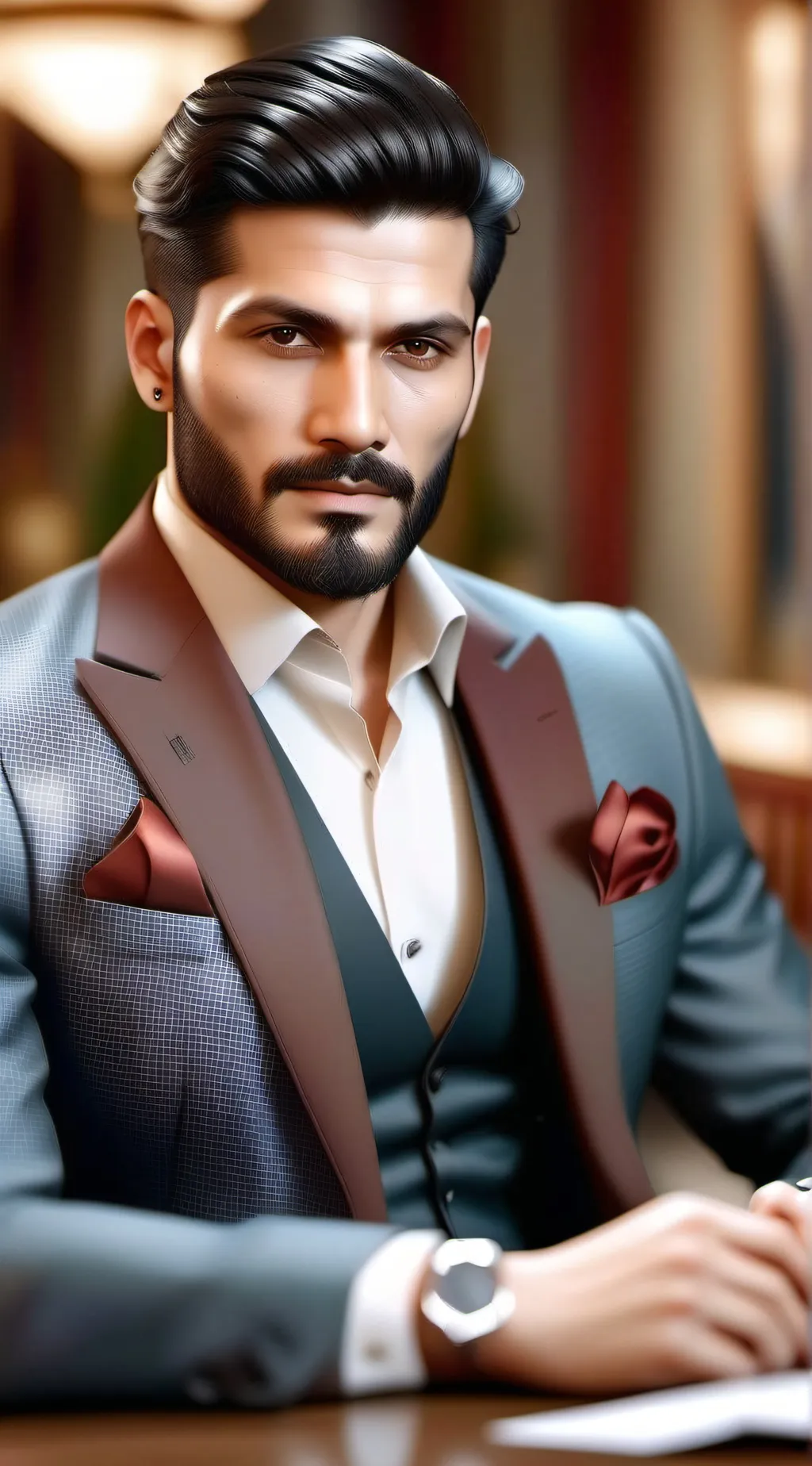 ai character: Enrico Vargas  background