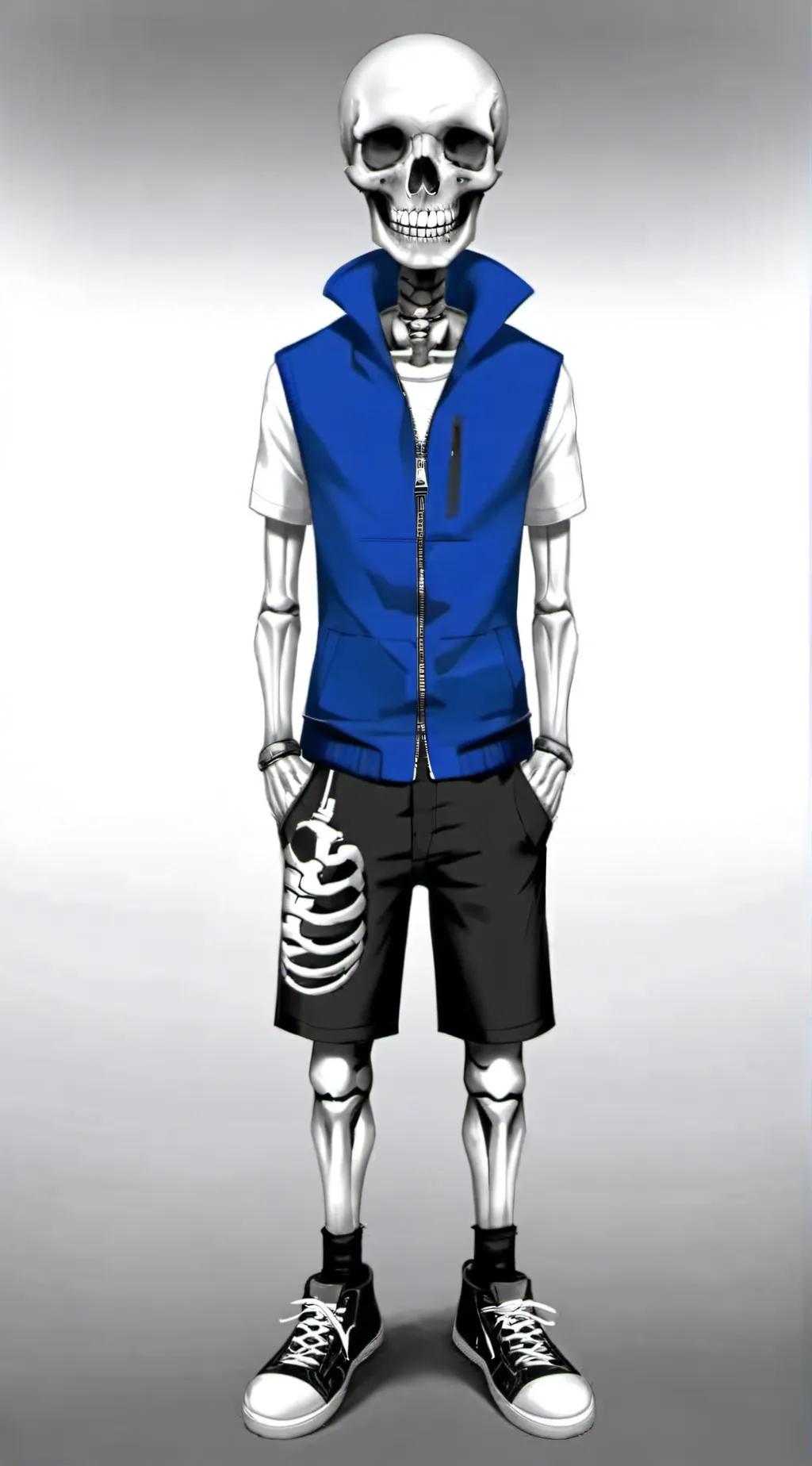 ai character: Undertale background